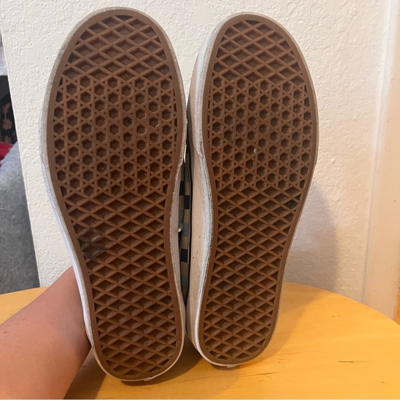 Vans Old Skool Blue Topaz Checkerboard Lace Up Men’s 9.5 Women’s 11 - Picture 7 of 12